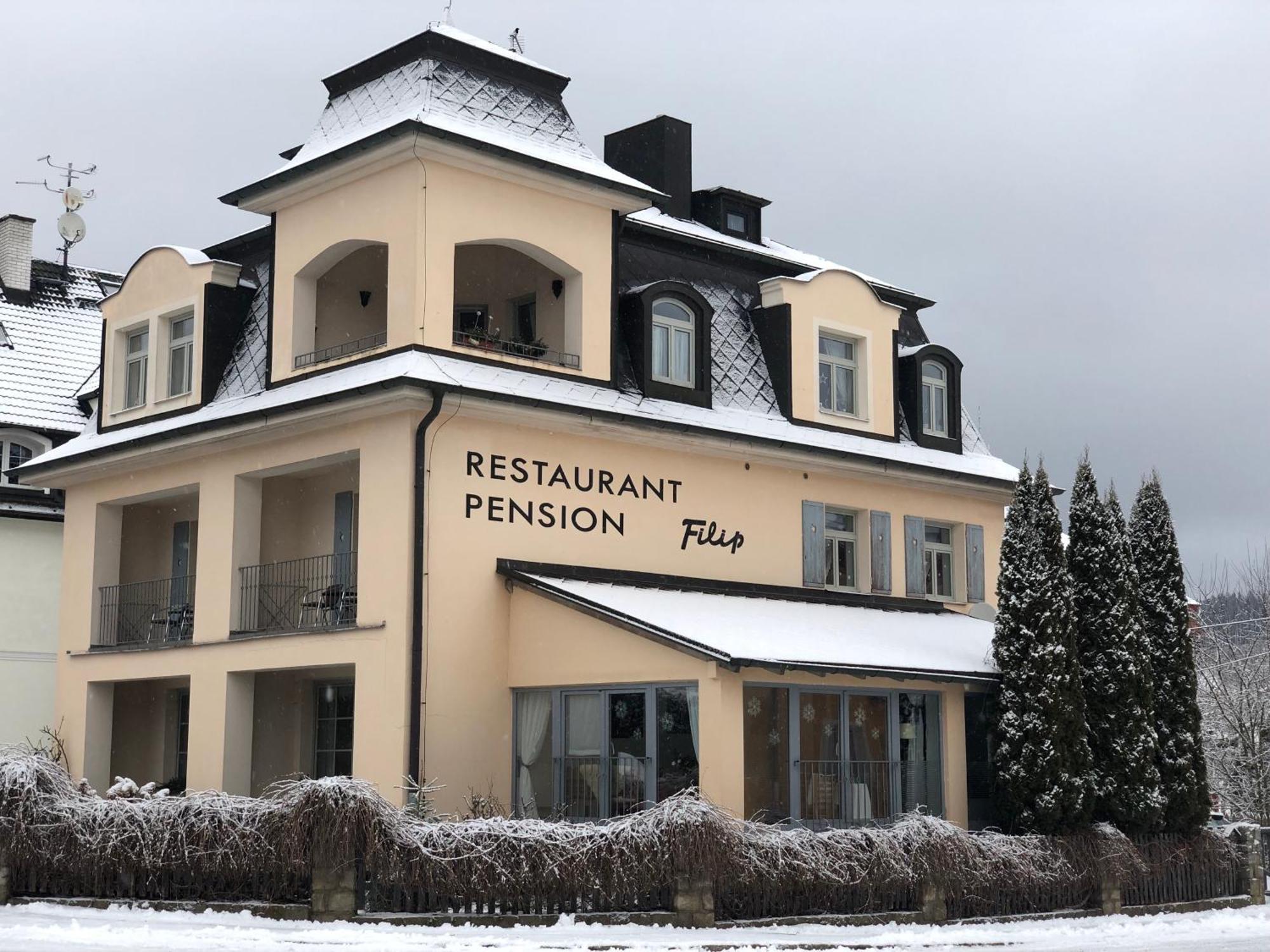 Pension A Restaurace Filip II Марианске-Лазне Экстерьер фото